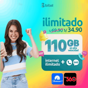 Chip ilimitado 110Gb