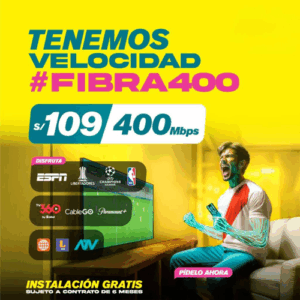 Bitel Fibra 400mb